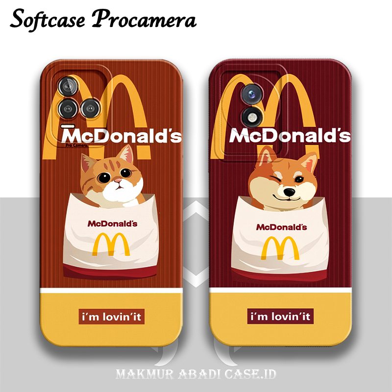 SOFTCASE PROCAMERA COUPLE REALME 8 REALME 7 REALME 5 REALME 6 9 NARZO 30A REALME C11 C20 2021 C35 C5