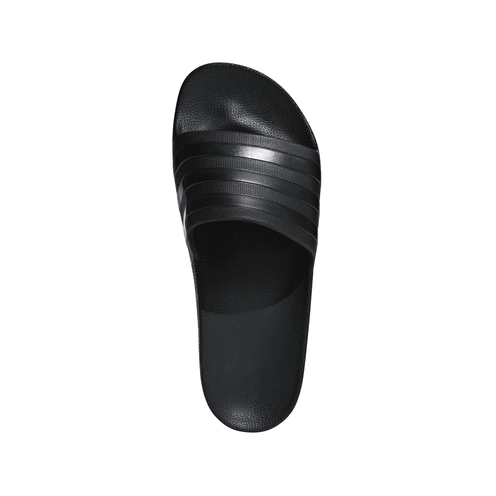 Hitam Adidas Adilette Aqua Slides รองเท้าแตะผู้ใหญ่ - Full Black F35550