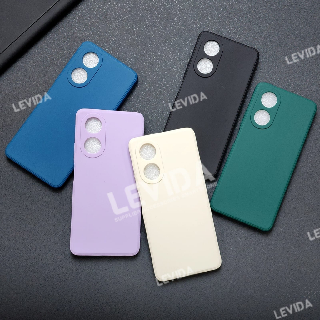 Oppo A78 4g Oppo A78 5G Oppo A58 5G Softcase Macaron Square / Case Square Edge Case Oppo A78 4g Oppo