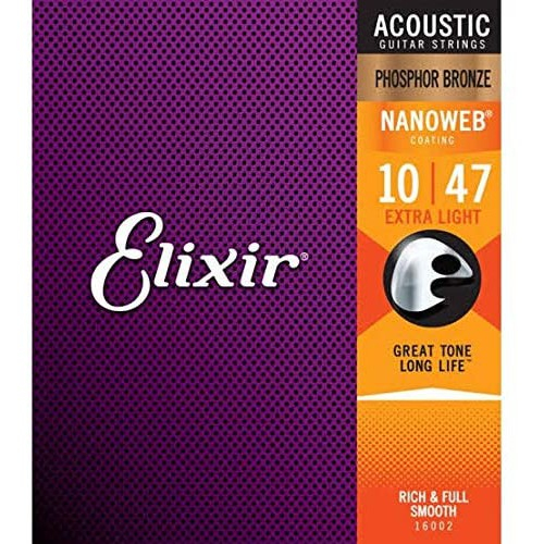 สายกีตาร์โปร่ง Elixir 010 ชุดเดียว