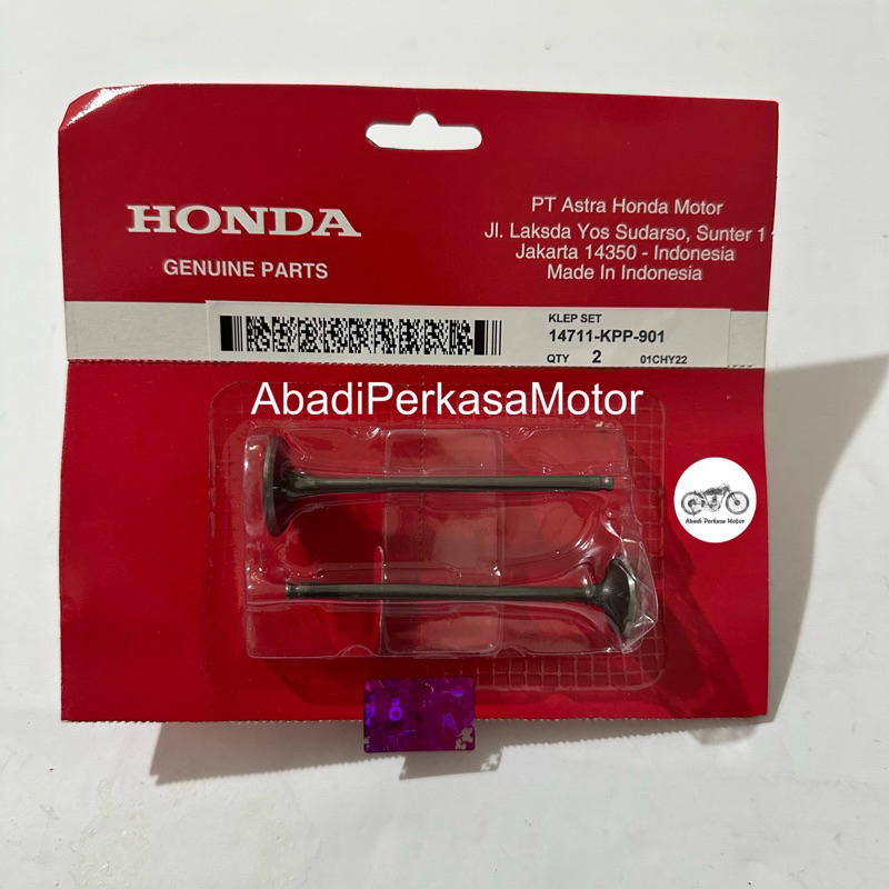 วาล์วชุดร่มวาล์ว honda Cb 150 CBR 150 Old Old (KPP)