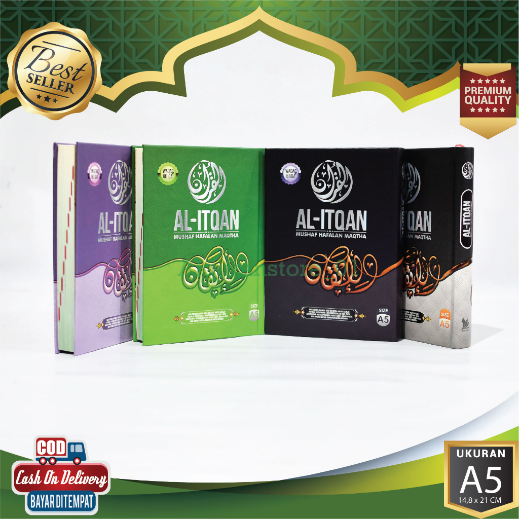 Al-Quran Al-Itqan Medium Size A5 HC - Mushaf Memorization Maqtha Al Itqon สํานักพิมพ์ Hilal Media Mu