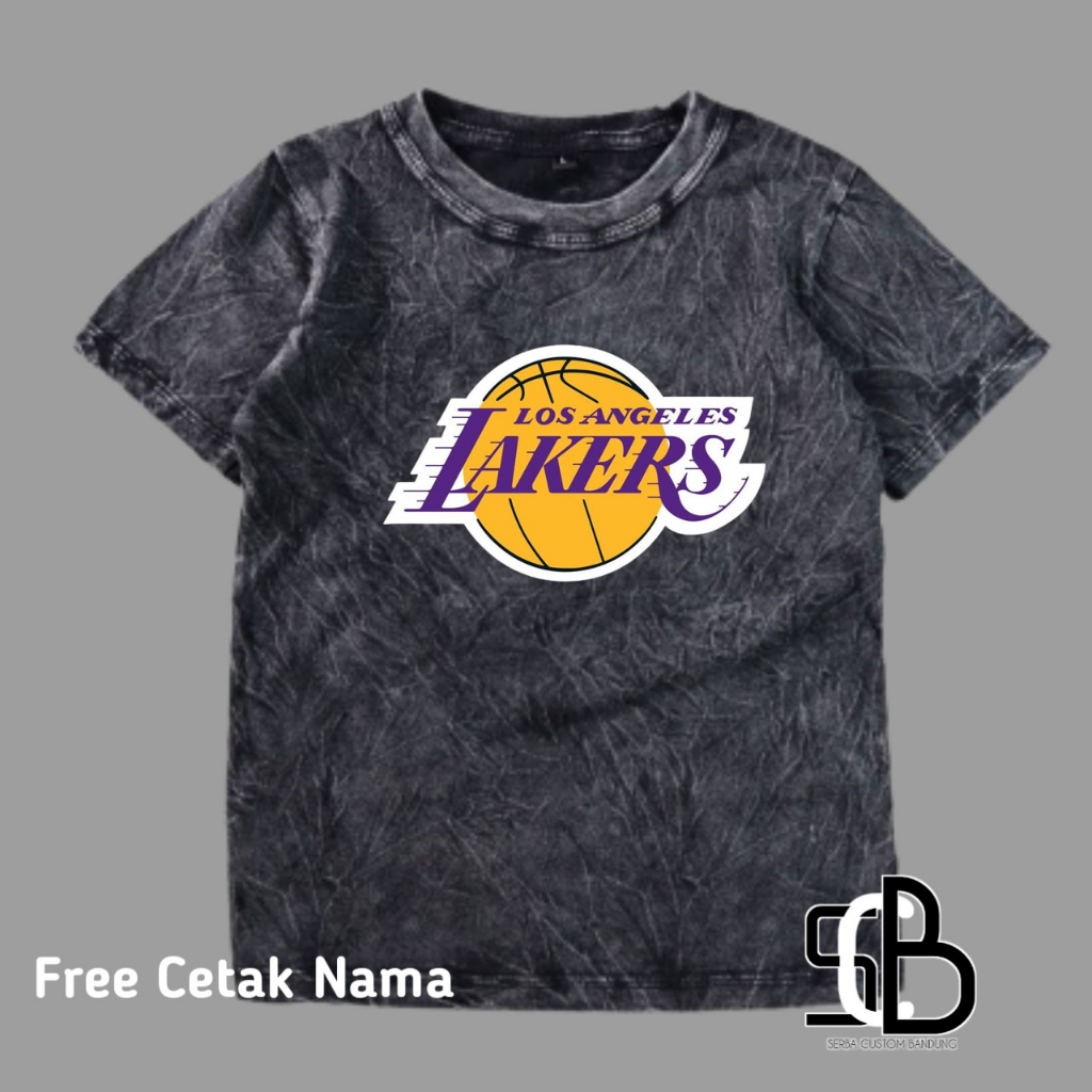 เสื้อเชิ้ต LA LAKERS KOBE BRYAN WASHED CHILDREN