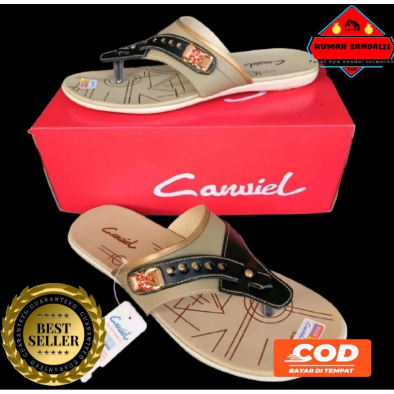 !.... NEWEST AND TRENDY CANVIL รองเท้าแตะผู้หญิง FLIP-FLIP J1