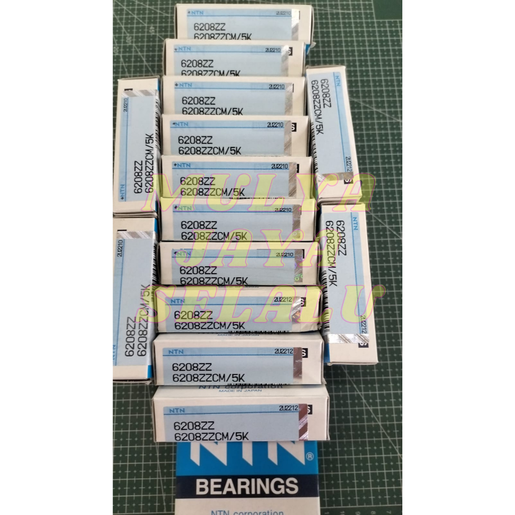 BEARING 6208 ZZ NTN JAPAN ORIGINAL
