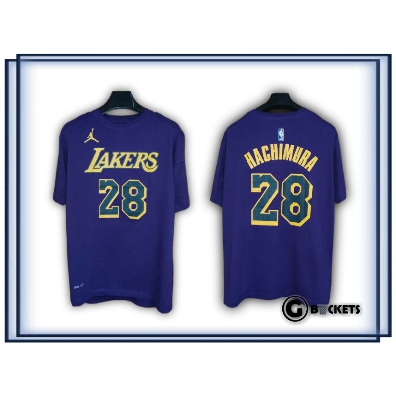 Nba Rui Hachimura LA Lakers Statement Edition 2023 28 สีม่วง