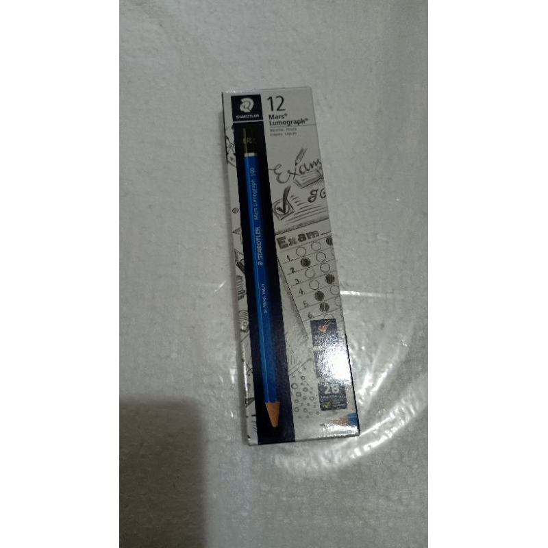 1 แพ็ค 12 STAEDLER 2B PENCILS คอมพิวเตอร์ 100% EXAM