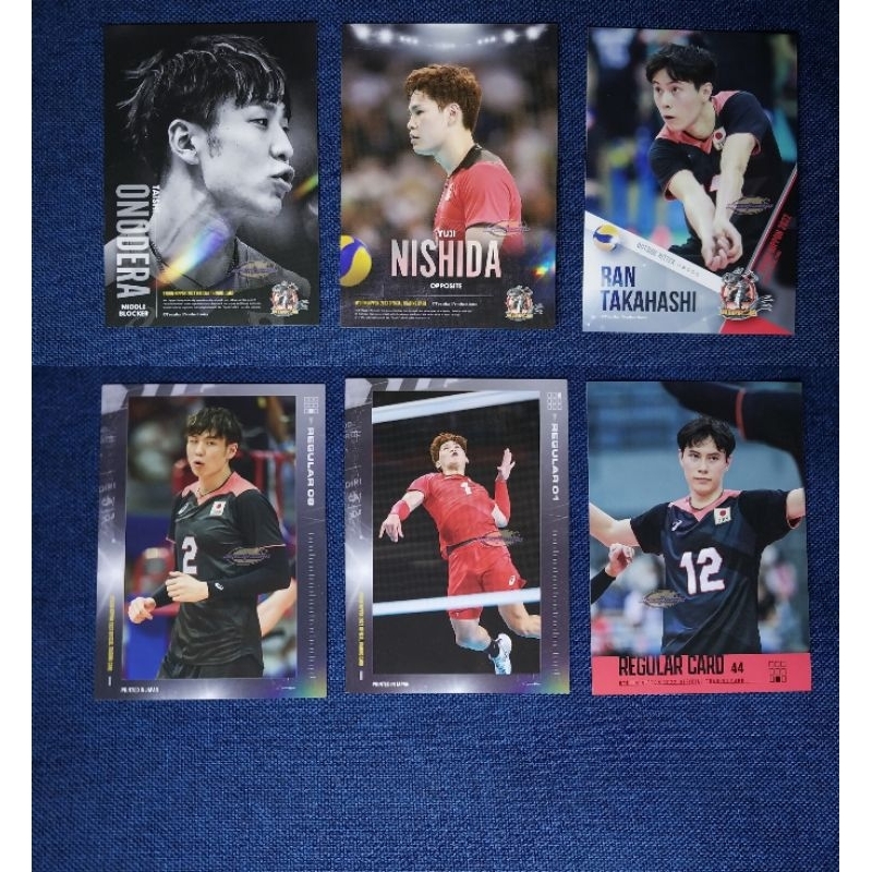 (หนังสือเป็น Sasha) การ์ดสะสม ryujin Nippon ran Takahashi 2022 onodera taishi Yuji Nishi 2023