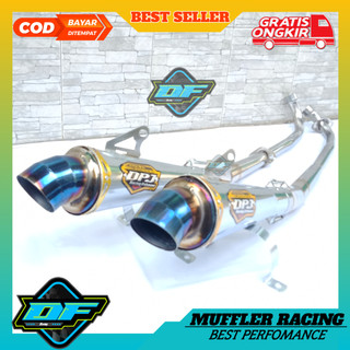 Knalpot racing DPJ BLUE supra x Jupiter revo shogun vega astrea c70 smash karisma blade motor bebek