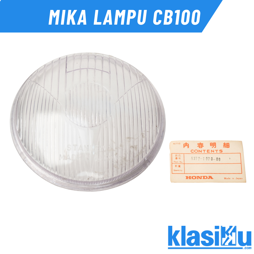 กระจกไฟหน้า Honda Cb100 Cb Cb125 S90z Cg 5370-10770-00 ญี่ปุ่น