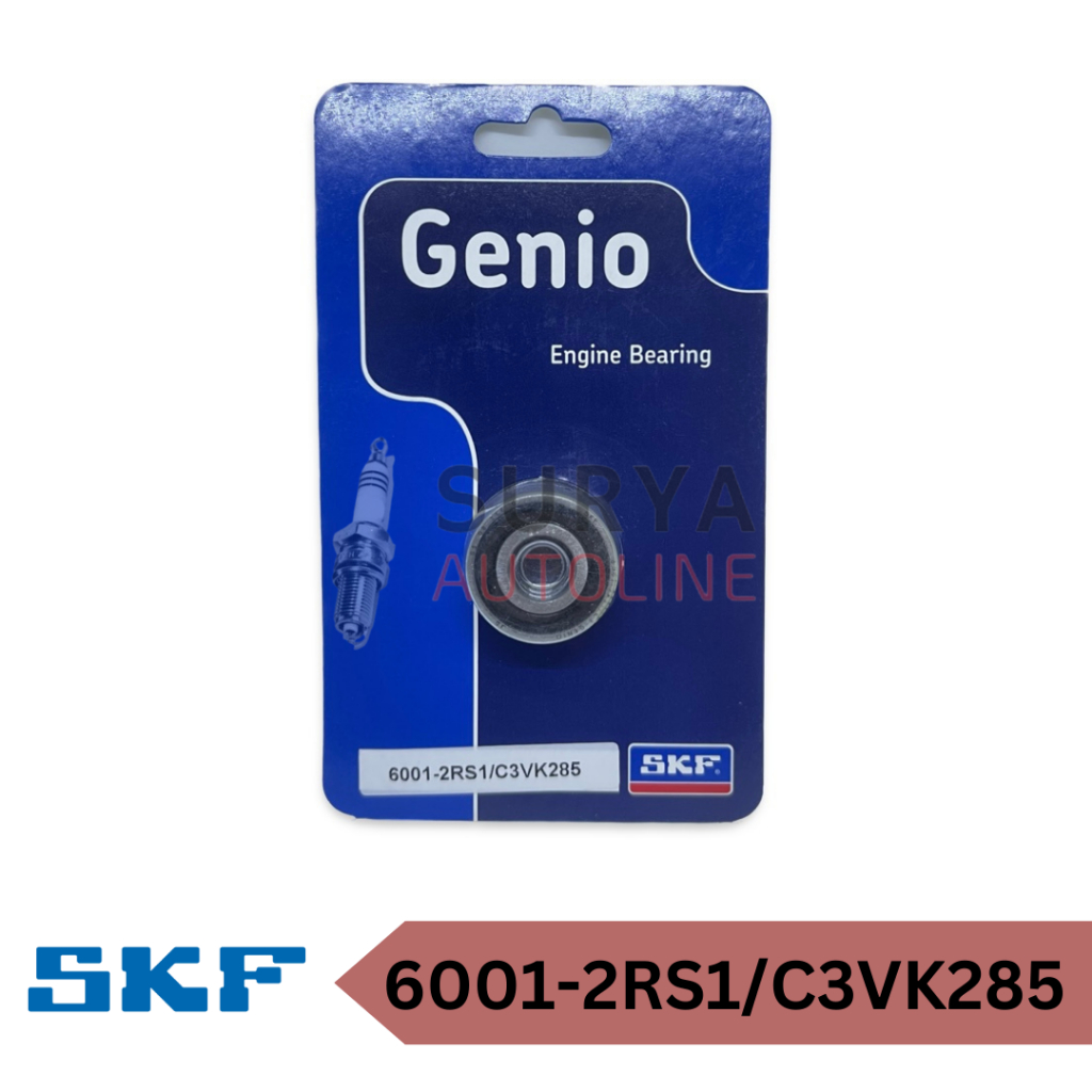 ฝาครอบเครื่องยนต์ขวาแบริ่ง SKF สําหรับ CBR 250R MOTORCYCLE - 6001-2RS1/C3VK285