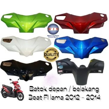 01-B38-300 ฝาครอบด้านหน้า/ด้านหลังสําหรับ Honda Beat Fi 2012 ถึง 2014 WIN