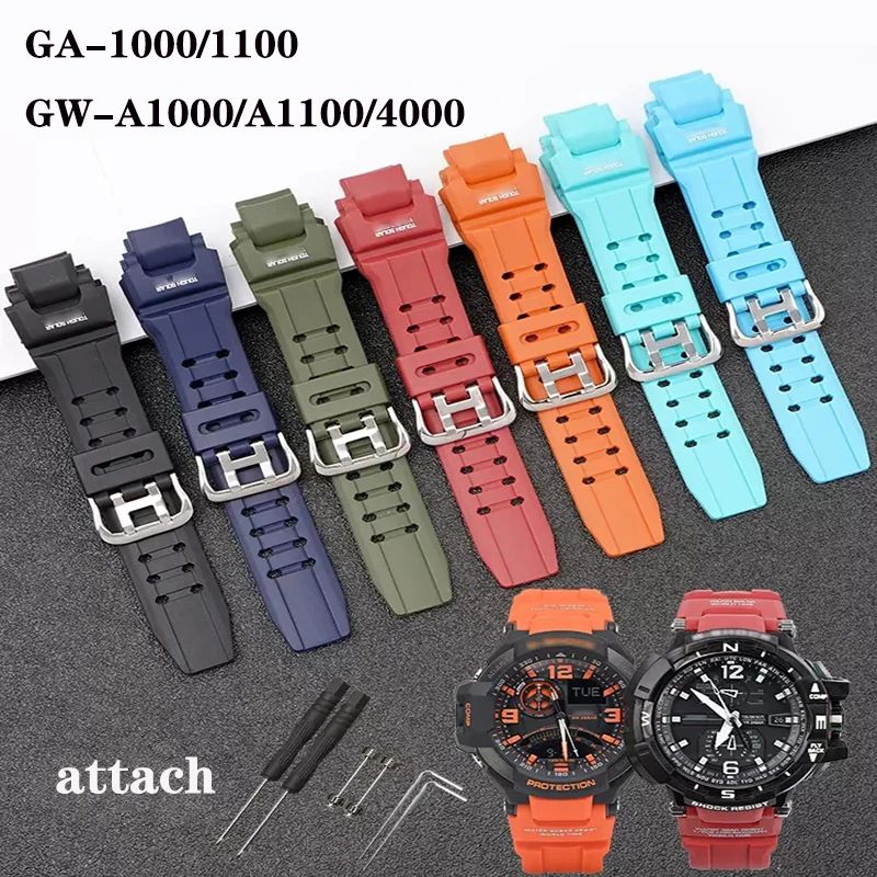 สายนาฬิกา G Shock GA1000 GA-1000 GA1100 GWA 4000 คุณภาพระดับพรีเมียม