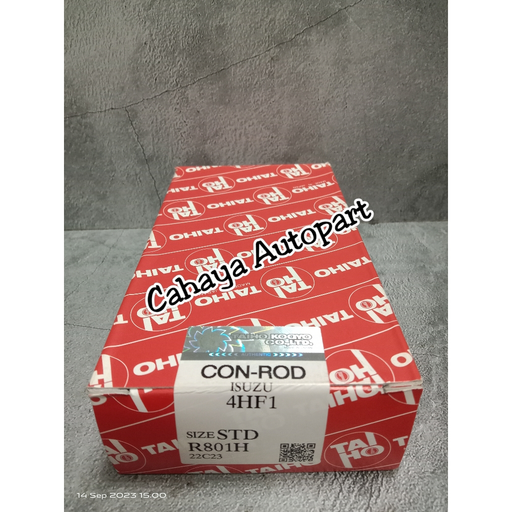 โลหะถนน / CON ROD BEARING ISUZU NKR71 4HG1 / NKR71 TURBO 4HG1T / NKR66 4HF1