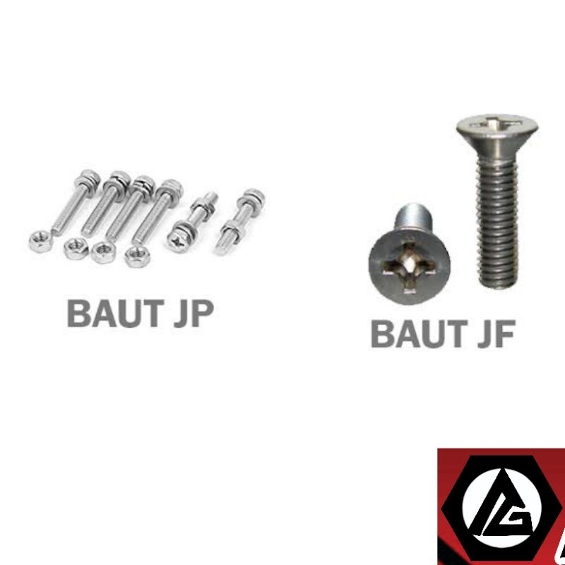JP M8 x 35 Bolt (JP 8x35 Bolt) / JF M8 x 35 Bolt (JF 8x35) Bolt / ไขควง Bolt