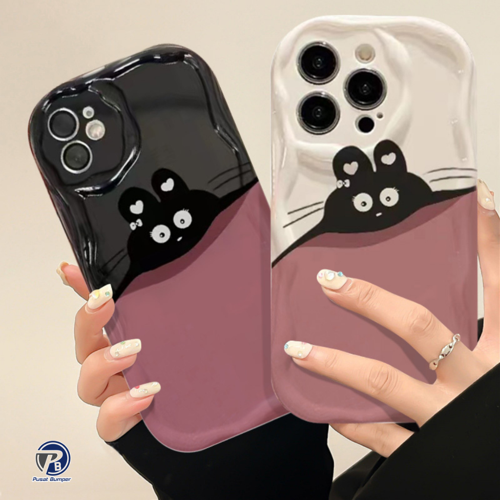 SS861 SOFTCASE SILICON SHOCKPROOF MOUSE 2 IN 1 สีสําหรับ OPPO A1 5G A98 A1K A3S A5 A5S A12 A11K A7 A