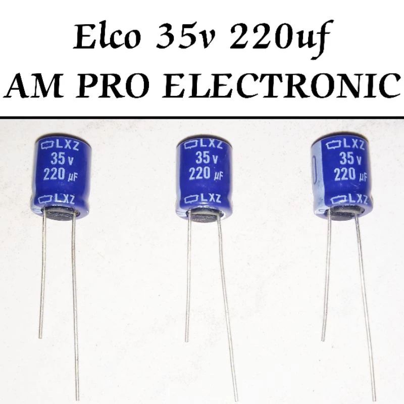 10 ชิ้น Elco 35v 220uf Elko 35v 270uf
