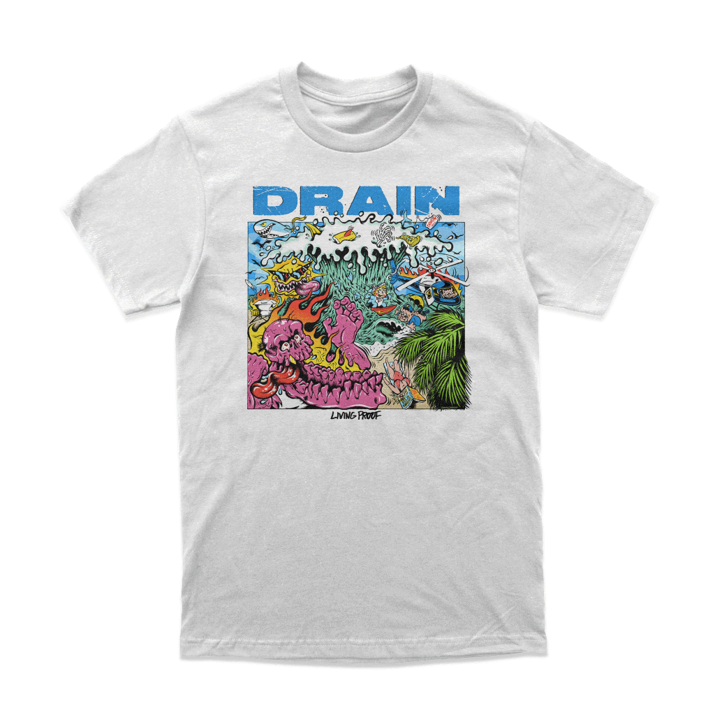 เสื้อยืด Band Drain "Living Proof" สินค้า