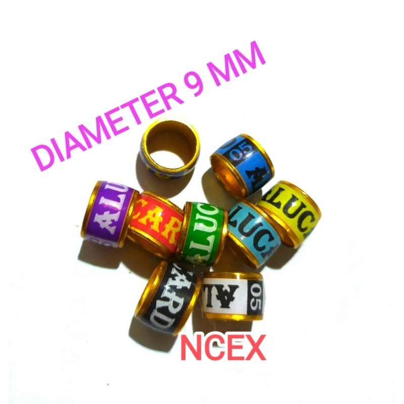 9mm WHEEL PIGEON RING