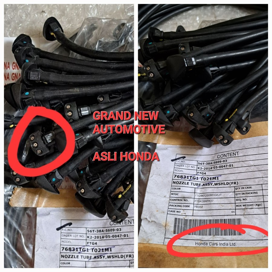 ต้นฉบับ HONDA BRIO MOBILIO BRV FRONT WIPER NOZZLE