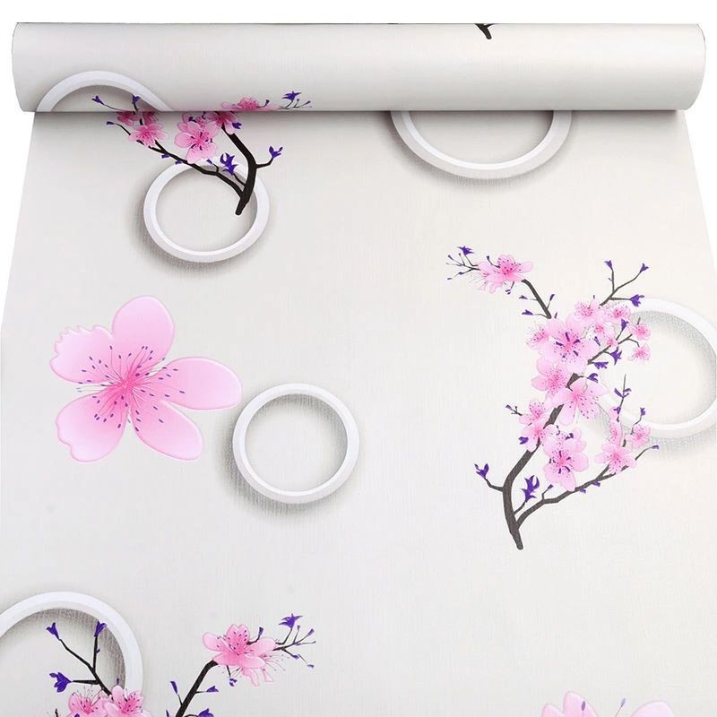Fandos store - กระดาษติดผนัง Sakura Motif 45ซม. x 10ม. -