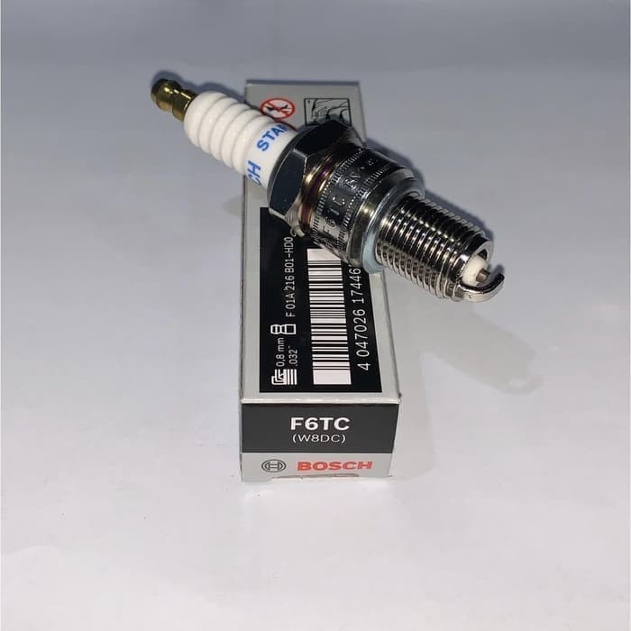 หัวเทียน BOSCH ดั้งเดิม - W8DC - F6TC - กุญแจใหญ่ - สําหรับ Kijang 4K 5K 7K Non EFI Pajero 2006 Niss
