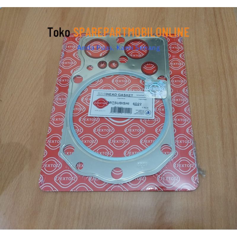 ปะเก็นฝาสูบ Mitsubishi 6d22 me051714