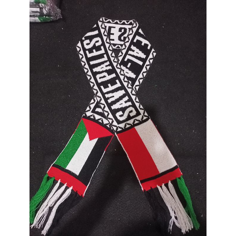 เทรนด์ปัจจุบัน Palestian ผ้าพันคอ 130cm x 13 cm Bet-12