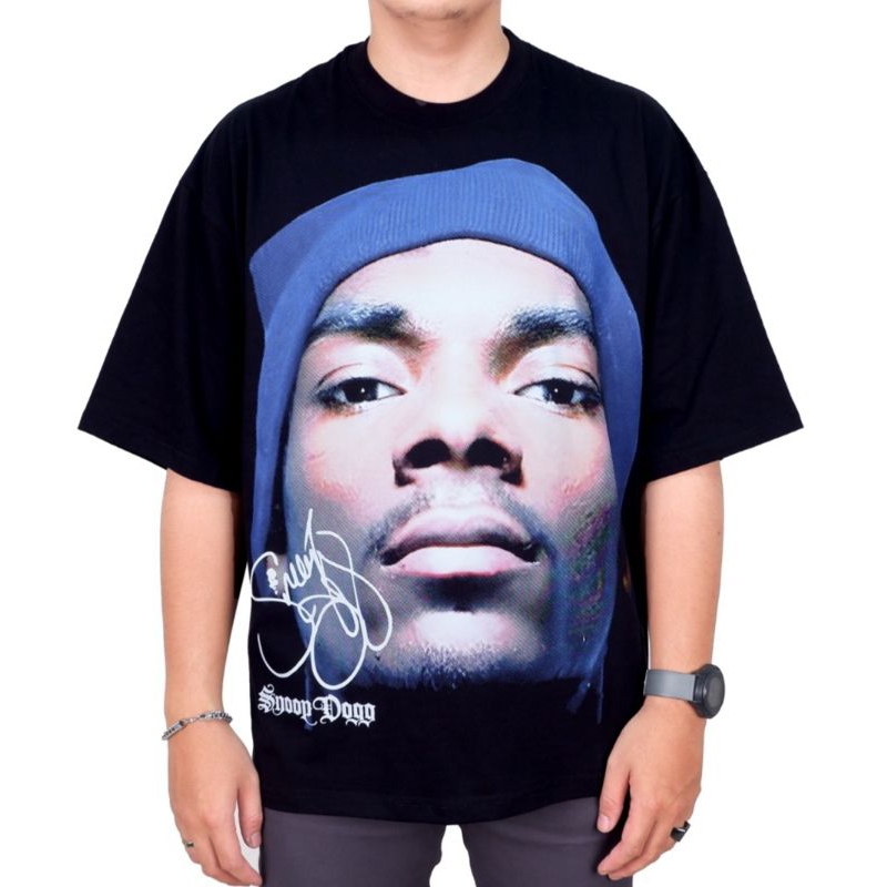 Snoop DOGG เสื้อยืด OVERSIZE SINGER KAOS SNOOP DOGG BIG SIZE PREMIUM AMERICAN COTTON