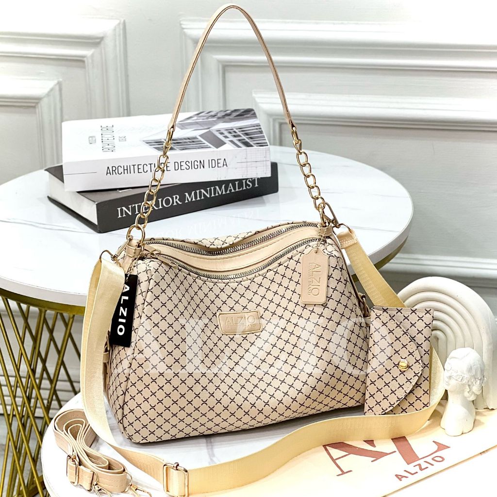 ALZIO - กระเป๋าสะพายผู้หญิงสไตล์เกาหลี - ALZIO XARENA BAG