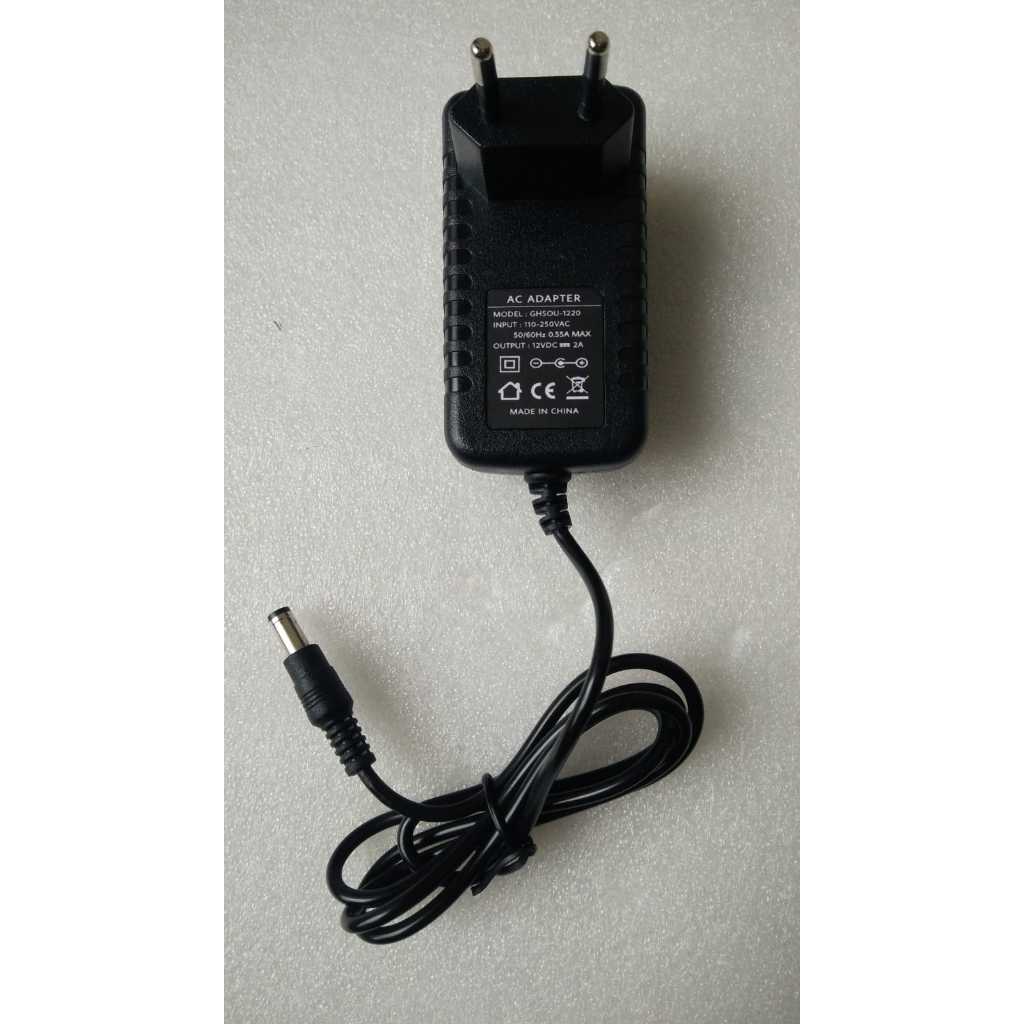 อะแดปเตอร์ Ac 12V 2A รุ่น: GHSOU-1220