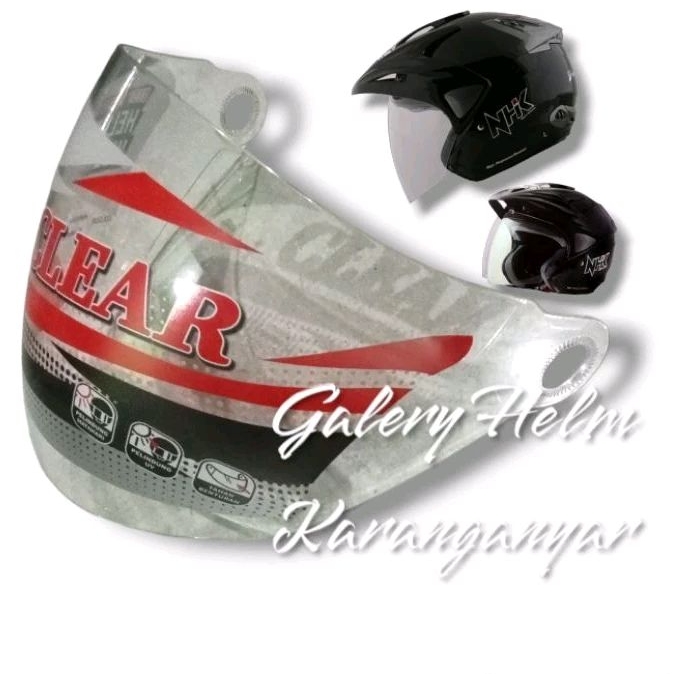 (VVT) NHK Predator Single Visor Clear Helmet Visor || กระบังหน้า Predator 1 V ไม่ใช่กระบังหน้า 2 อัน