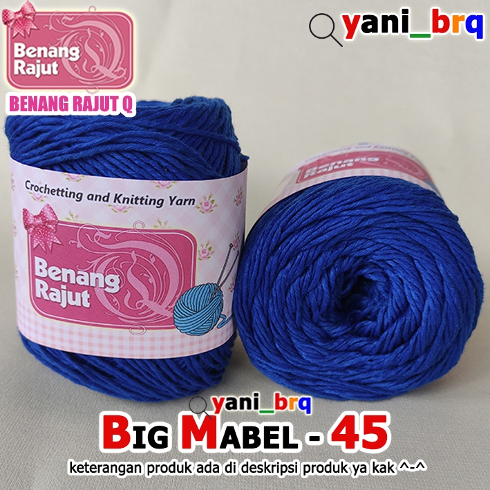 BM46 I BIG MABEL 46 สี FUN BLUE / ELECTRIC BLUE