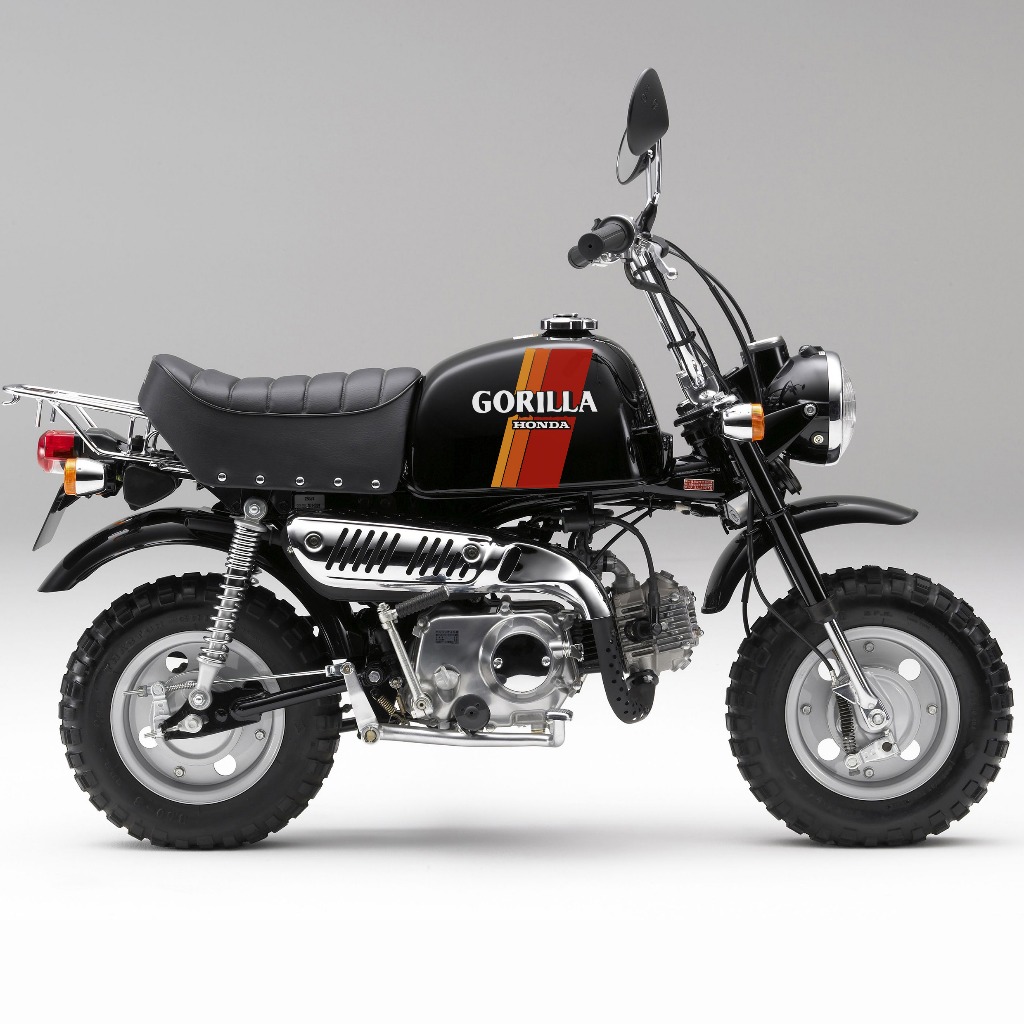 สติ๊กเกอร์รูปลอก Honda Gorilla Z50J 1981 Tricolor Hatesix