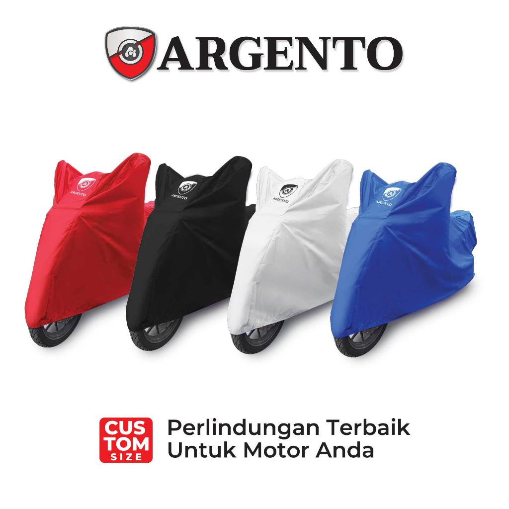 Argento ผ้าคลุมมอเตอร์ไซค์ Kawasaki Ninja RR R Special Mono ABS SS 200 Beet 300 650 ABS 6R 636 1000