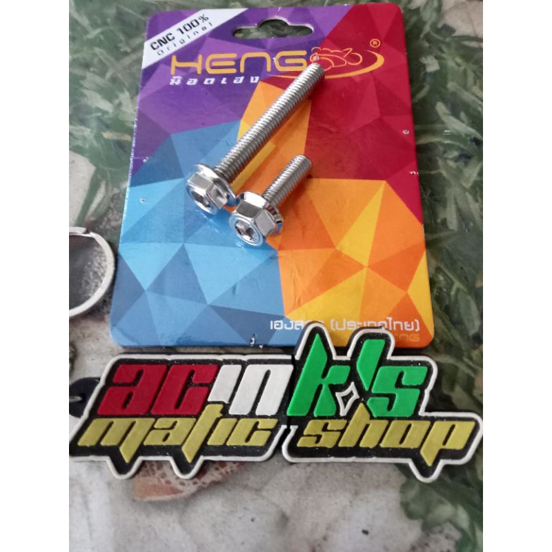 Mio M3 MIO J STAINLESS 2 KEY LOWER CVT COVER BOLT ORIGINAL (2 BOLTS)