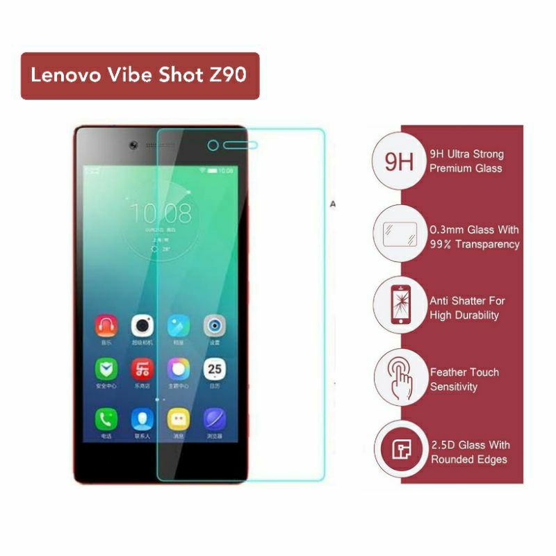 กระจกนิรภัย Lenovo Vibe Shot Z90
