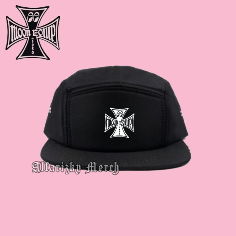 Mooneyes หมวก Snapback 5 แผง - หมวก Snapback ห้าแผง Casual - หมวกแข่งผู้ชายผู้หญิง