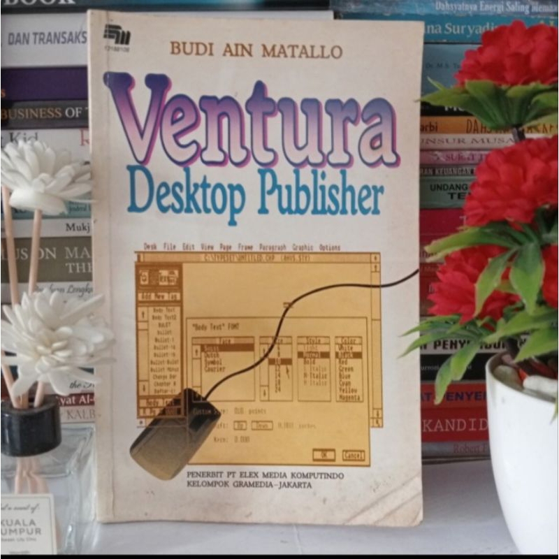 หนังสือต้นฉบับ VENTURA DESKTOP PUBLISHER โดย Budi Ain