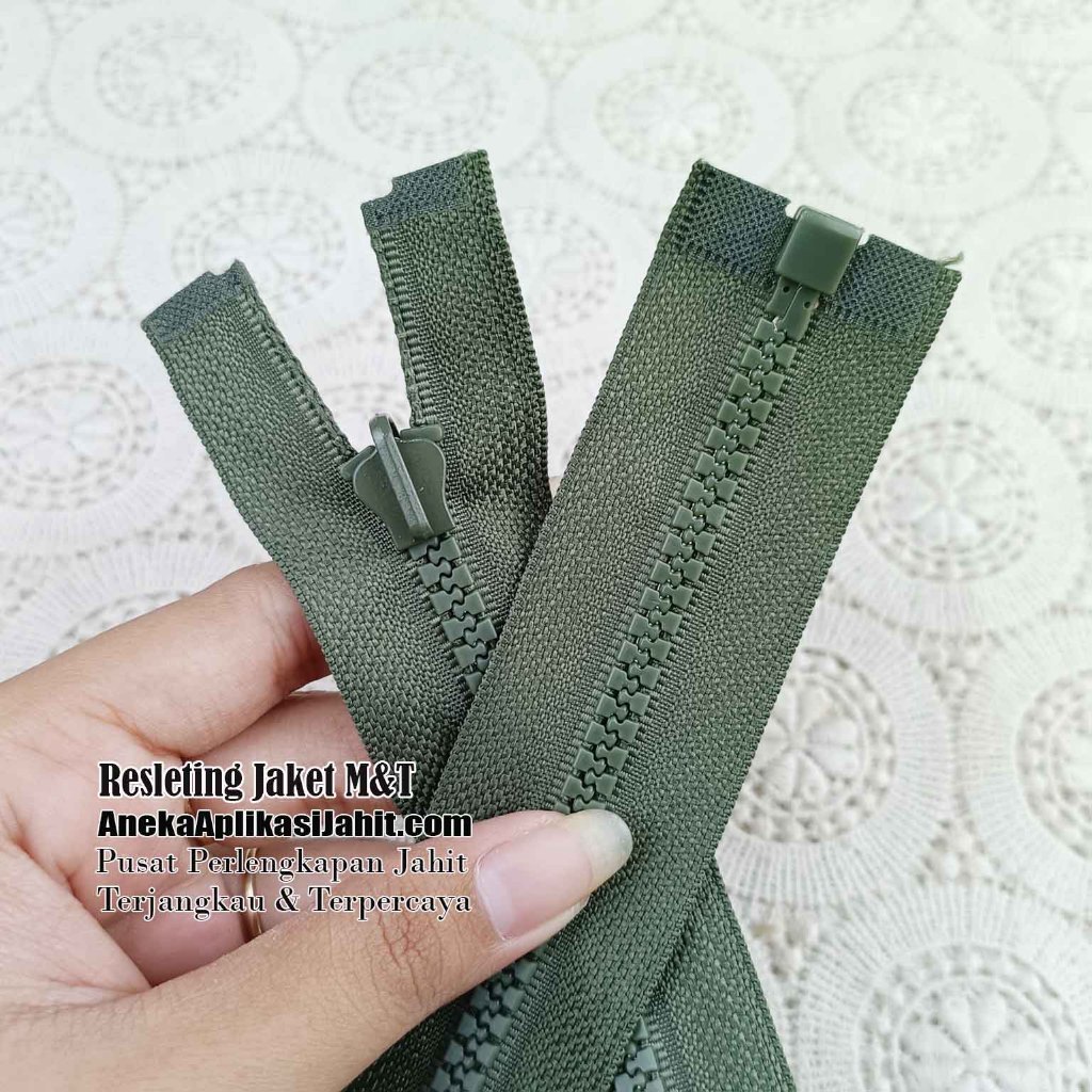1 ชิ้น VISLON REVERSIBLE JACKET ZIPPER M&T 28 นิ้ว