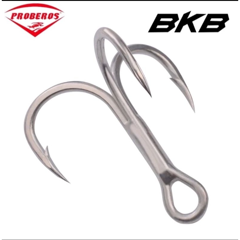 ตะขอเสียงแหลม Strong Sharp BKB 3x Strong ขายปลีกขนาด 1 1/0 2/0 3/0