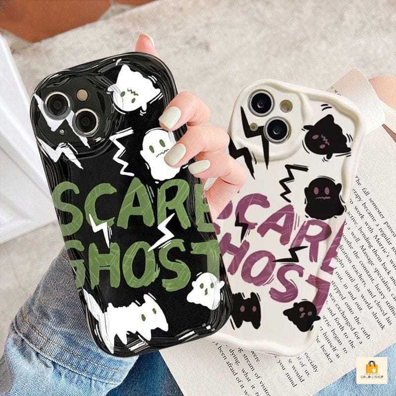 CC60 CC61 SOFTCASE SCARE GHOST สําหรับ REDMI 14T 5G 14C 14 A3 หมายเหตุ 13 หมายเหตุ 13 PRO 5G A1 2022