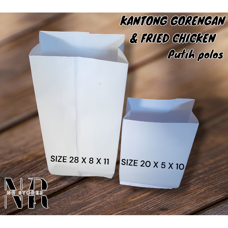 FRIED FOOD BAGS, FRIED CHICKEN, CIRENG FILLED, ACI TOFU (สีขาวเคลือบ) ราคาต่อ 1 ชิ้น