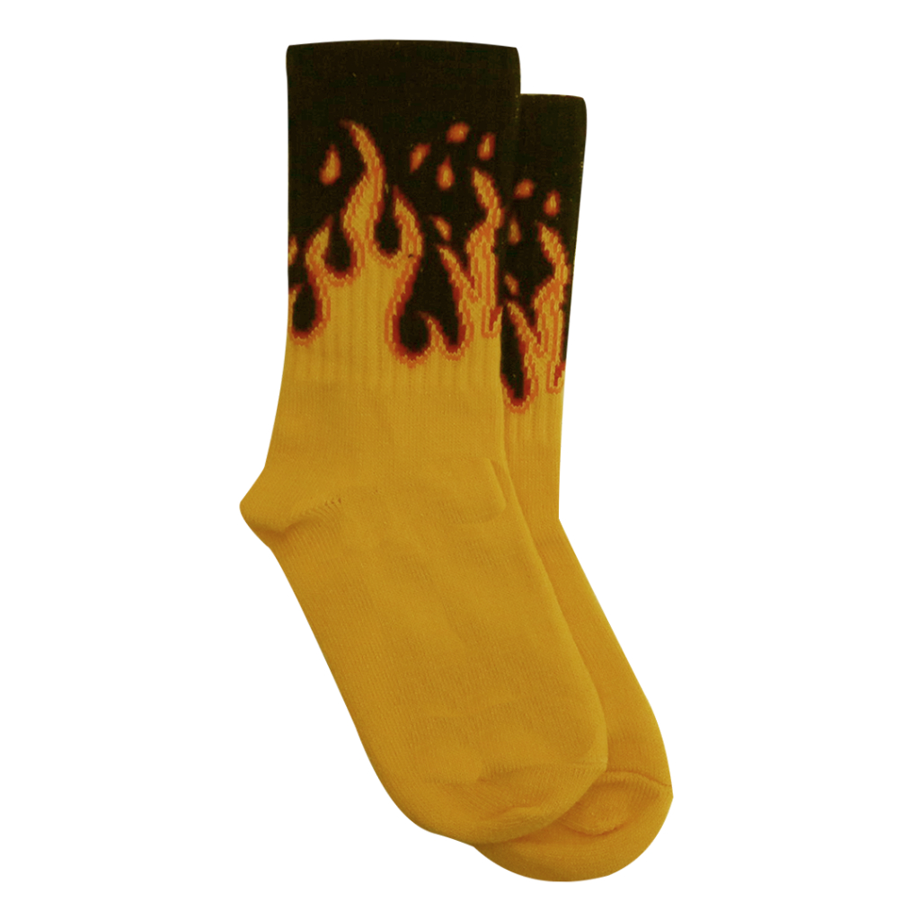 OLD SCHOOL FLAME PREMIUM QUALITY CHILDRENS SOCKS