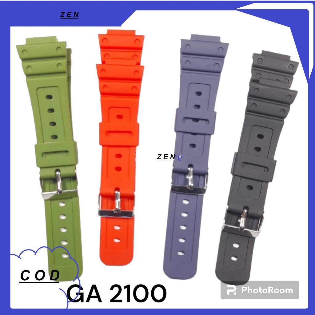 คาสิโอ G-SHOCK GA-2100 GA-2110 สายนาฬิกา GSHOCK GA2100 GA2100 GA2110 ฟรีปากกา
