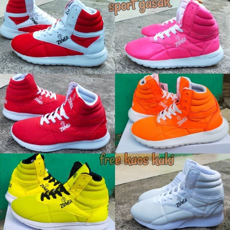 6RDTL รองเท้า zumba สีส้ม, รองเท้า zumba แอโรบิกสําหรับผู้หญิง, รองเท้ามีสไตล์ล่าสุด bzj8o