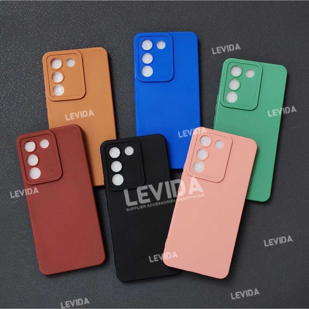 เคส Vivo V29e Pro Camera Macaron Color Case Vivo V29e