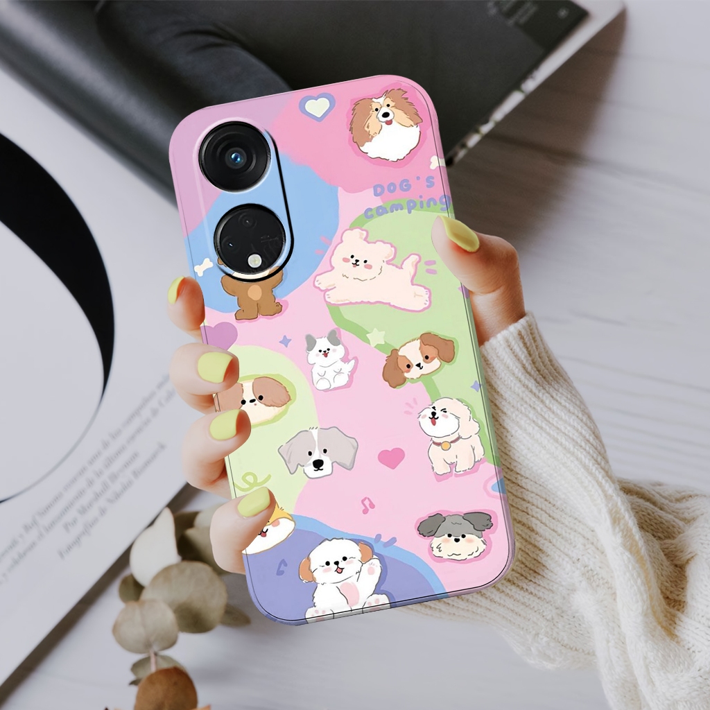 HP OPPO A98 5G CASE - OPPO A98 5G PRO CAMERA SOFTCASE - FULL MOTIF - CUTE - เคสโทรศัพท์ OPPO A98 5G 