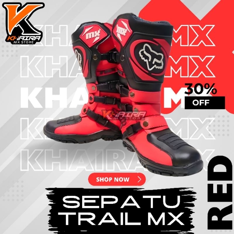รองเท้า Cross TRAIL MX BOOTS รองเท้ามอเตอร์ไซค์CROSS BIKERS 2025
