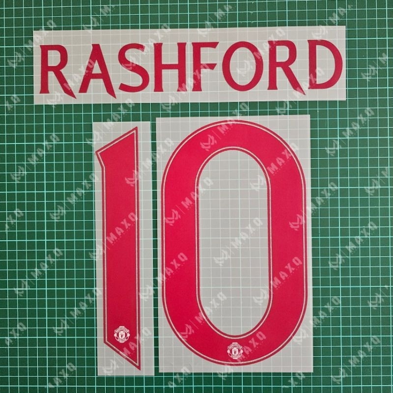 [ Nameset ] JERSEY MAN UNITED THIRD 2023 2024 CUP Ver RASHFORD